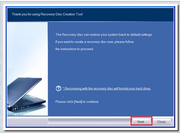 MSI MS-AE31 V1.X - CREATION DU DISQUE DE RÉCUPÉRATION DU SYSTème - 2