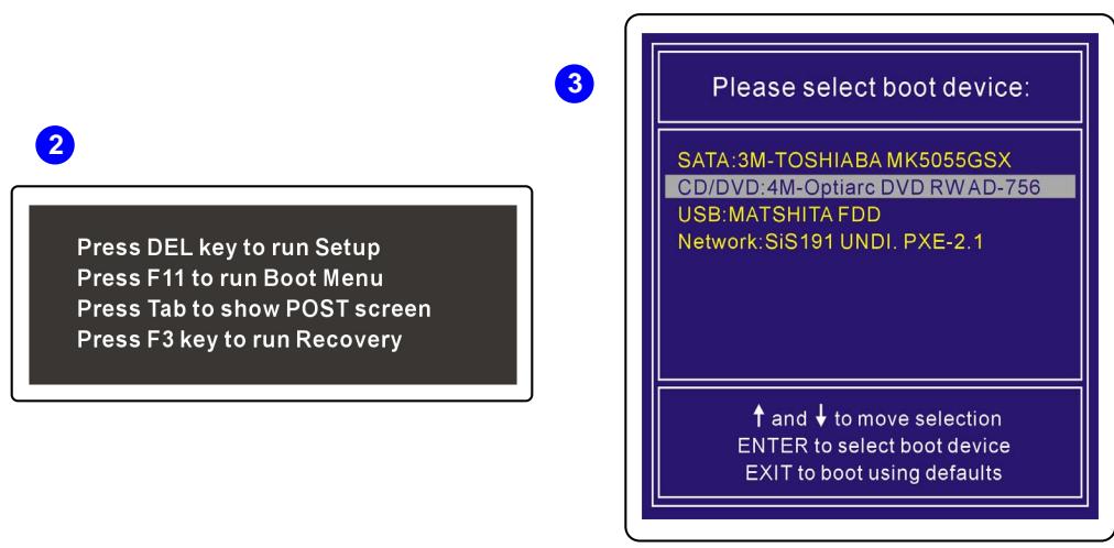MSI U130 - Recuperar el sistema con el CD de controladores - 1
