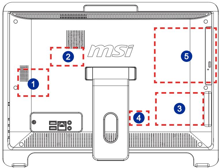 MSI WIND TOP AE1920 - Reemplacement des composants et MISES à niveau - 1