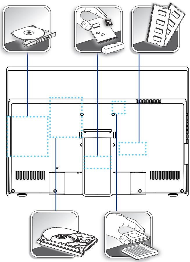 MSI ADORA 24G 2NC-001EU - Remplacement des composants et mises à niveau - 1
