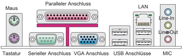 MSI G41M-P33 COMBO - HINTERES ANSCHLUSSPANEL - 1