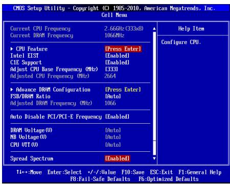 MSI G41M-P33 COMBO - Exit Without Saving (BbIXoD 6e3 coxpaHene) - 1
