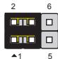 MSI G41M-P33 COMBO - Stockbrücke zur USB-Stromversorgung: JUSB_PWM1 - 2