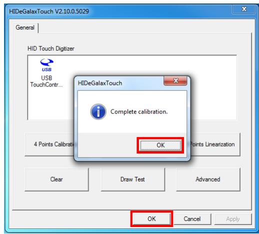 MSI WIND TOP AP1622-001XEU - Calibration d'écran tactile (seulement pour le mode de simple clic) - 4