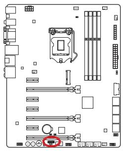 MSI Z87-GD65 - JTPM1: connecteur de module TPM - 1