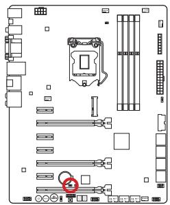 MSI Z87-GD65 - JCI1: connecteur intrusion chassis - 1