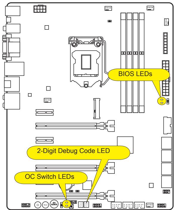 MSI Z87-GD65 - OC_SWITCH1: OC Genie Mode Switch - 5