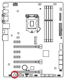 MSI Z87-GD65 - POWER1: bouton d'alimentation - 1