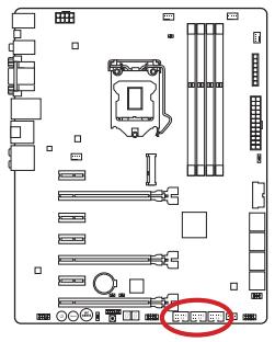 MSI Z87-GD65 - JUSB1~3: USB 2.0 Erweiterungsanschlüsse - 1