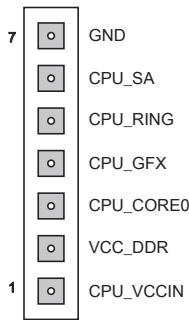 MSI Z87-GD65 - FV1: V-Check Connectors - 2