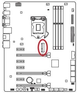 MSI Z87-GD65 - MSATA_1: mSATA Steckplatz - 1