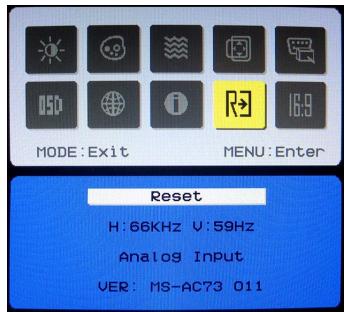 MSI AG2712-005TW - OSD (On-Screen Display : Menu à l'écran) - 10