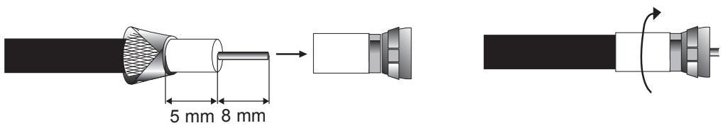 METRONIC 441408-2 - B - montage des FICHES f sur le cable - 1
