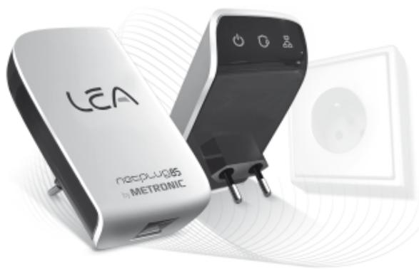 METRONIC ADAPTATEURS CPL 85+ - NetPlug 85+ - 1