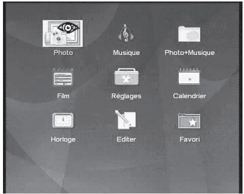 METRONIC CADRE PHOTO NUMERIQUE + STATION METEO - - Utilisation - 1