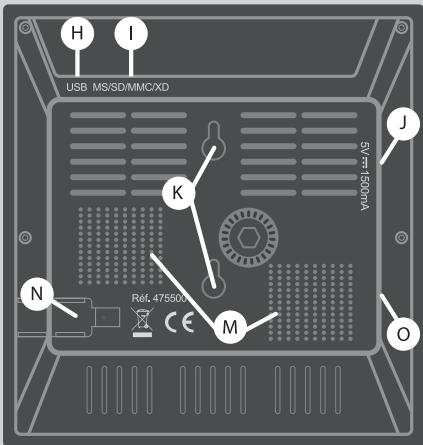 METRONIC CADRE PHOTO NUMERIQUE + STATION METEO - 3- Descriptif - 2