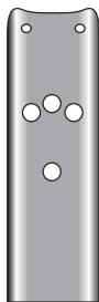 METRONIC SUPPORT 3 LNB - - Vue éclatée - nomenclature - 3