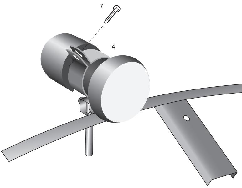 METRONIC SUPPORT 3 LNB - C - montage des supports LNB orientables - 3