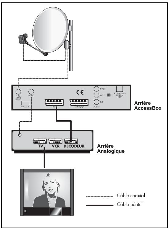 METRONIC TERMINAL NUMERIQUE ACCESSBOX - Exemple sur hotbird - 1