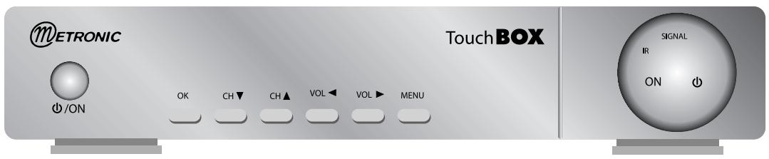 METRONIC TERMINAL NUMERIQUE TOUCHBOX - Terminal satellite numérique TouchBOX - 1