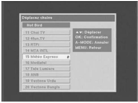 METRONIC TERMINAL NUMERIQUE TOUCHBOX - D - déplacer des chaînes - 1