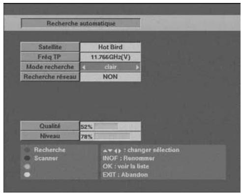 METRONIC TERMINAL NUMERIQUE TOUCHBOX 3 - C - Recherche des chaînes par scanner - 1
