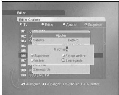 METRONIC TERMINAL NUMERIQUE ZAPBOX TWIN - C - renommer une chaîne - 1