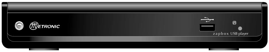 METRONIC TNT ZAPBOX USB PLAYER - Adaptateur Numérique Terrestre avec port USB - 1