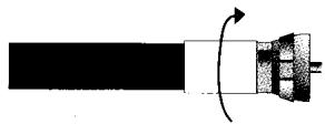 METRONIC 441200 - MONTAGE DES FICHES F SUR LE CABLE : - 2