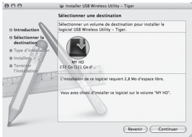 METRONIC CLE USB 2.0 WI-FI 802.11N - - Installation avec Mac OS X - 4
