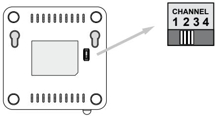 METRONIC TRANSMETTEUR SANS FIL - BRANCHEMENT DU RECEPTEUR A L'APPAREIL DESTINATAIRE : - 1