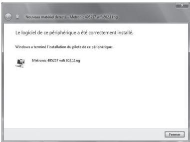 METRONIC 495257 - - Installation avec windows vista - 5