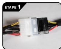 GIGABYTE G-POWER 2 PRO - Installation du câble en y du régulateur de tension du ventilateur - 1