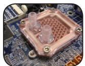GIGABYTE GBT CHIPSET WATERBLOCK - Verrouillage du bloc d'eau : 4 différents types. - 16