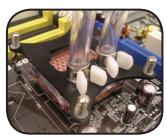GIGABYTE GBT CHIPSET WATERBLOCK - Verrouillage du bloc d'eau : 4 différents types. - 22