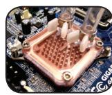GIGABYTE GBT CHIPSET WATERBLOCK - Verrouillage du bloc d'eau : 4 différents types. - 23