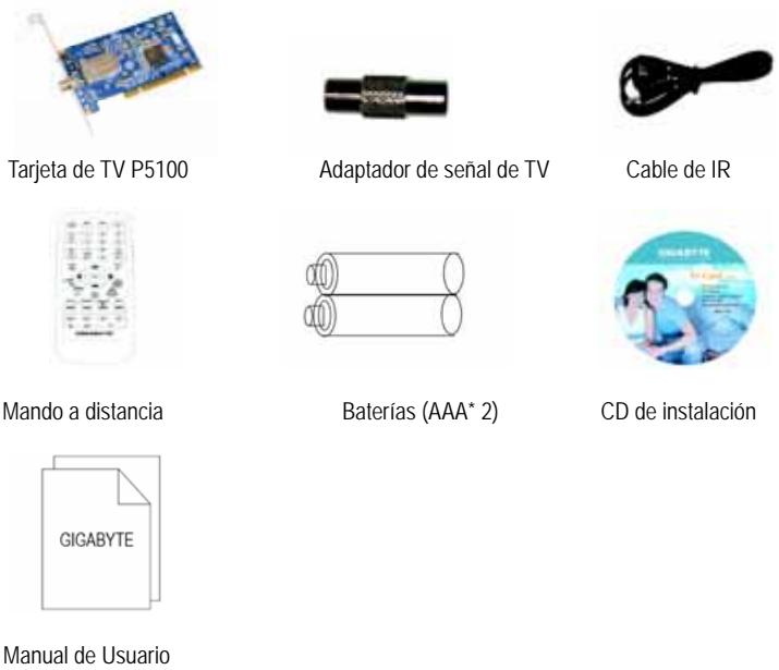GIGABYTE GT-P5100 - Contenidos del paquete - 1