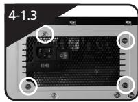 GIGABYTE SUMO 5112 - 4-1 Installation du Bloc d'Alimentation - 3