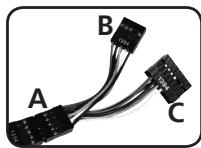 GIGABYTE SUMO 5112 - 1 × eSATA, 2 × USB 2.0, 1 × IEEE 1394 and 1 × jeu audio (HD et AC'97) - 7