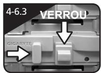 GIGABYTE SUMO 5112 - 4-6 Installation de la Baie Frontale pour périphérique 5.25" - 3