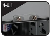 GIGABYTE SUMO 5112 - 4-9 Mise en place de la baie de disque dur amovible/bidirectionnelle - 1