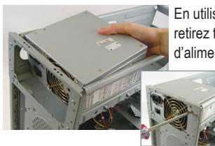GIGABYTE GA-B85M-D3V - Préparation Du Boîtier Et Installation D'un Bloc D'alimentation - 1