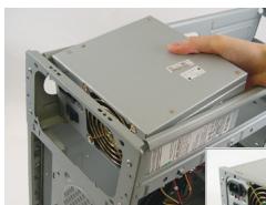 GIGABYTE GA-990FXA-UD7 - Preparing the Case and Installing a Power Supply - 1