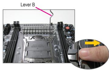 GIGABYTE GA-M52LT-D3 - Installing an Intel CPU (skip this step if the motherboard has a built-in CPU) - 3