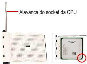 GIGABYTE GA-990FXA-UD3 R5 - Instalação de uma CPU AMD (avance este passo se aplaça principal possuar uma CPU incorpORA) - 1