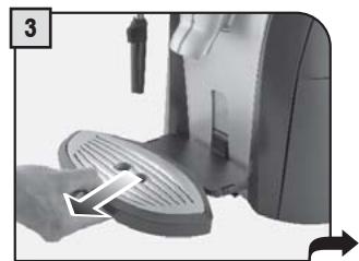 SAECO ODEA GIRO PLUS - GENERAL MACHINE CLEANING - NETTOYAGE DE LA MACHINE - 3