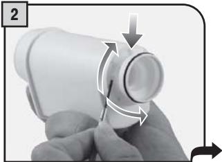 SAECO ODEA GIRO PLUS - WATER FILTER (OPTIONAL) - Filtre A EAU INTENZA (EN OPTION) - 2