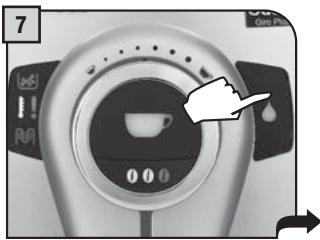 SAECO ODEA GIRO PLUS - HOT WATER DISPENSING - DISTRIBUTION D'EAU CHAUBE - 2