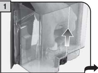 SAECO ODEA GIRO PLUS - WATER FILTER (OPTIONAL) - Filtre A EAU INTENZA (EN OPTION) - 1