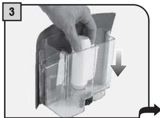 SAECO ODEA GIRO PLUS - WATER FILTER (OPTIONAL) - Filtre A EAU INTENZA (EN OPTION) - 3